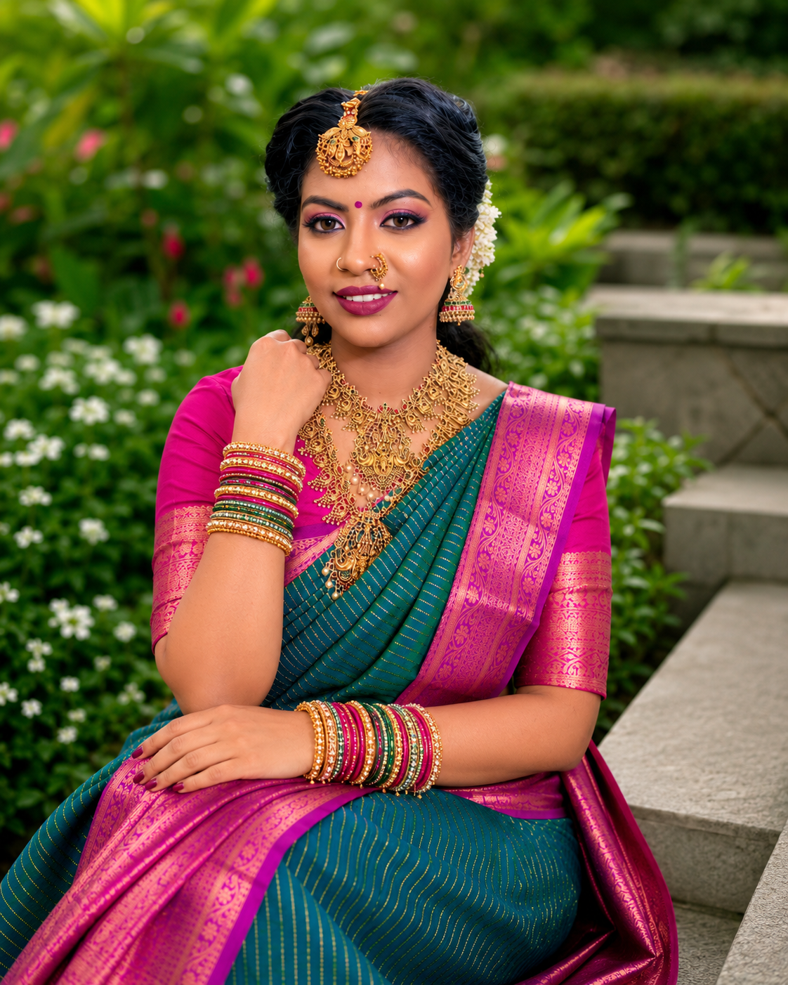Sujess signature bridal makeup